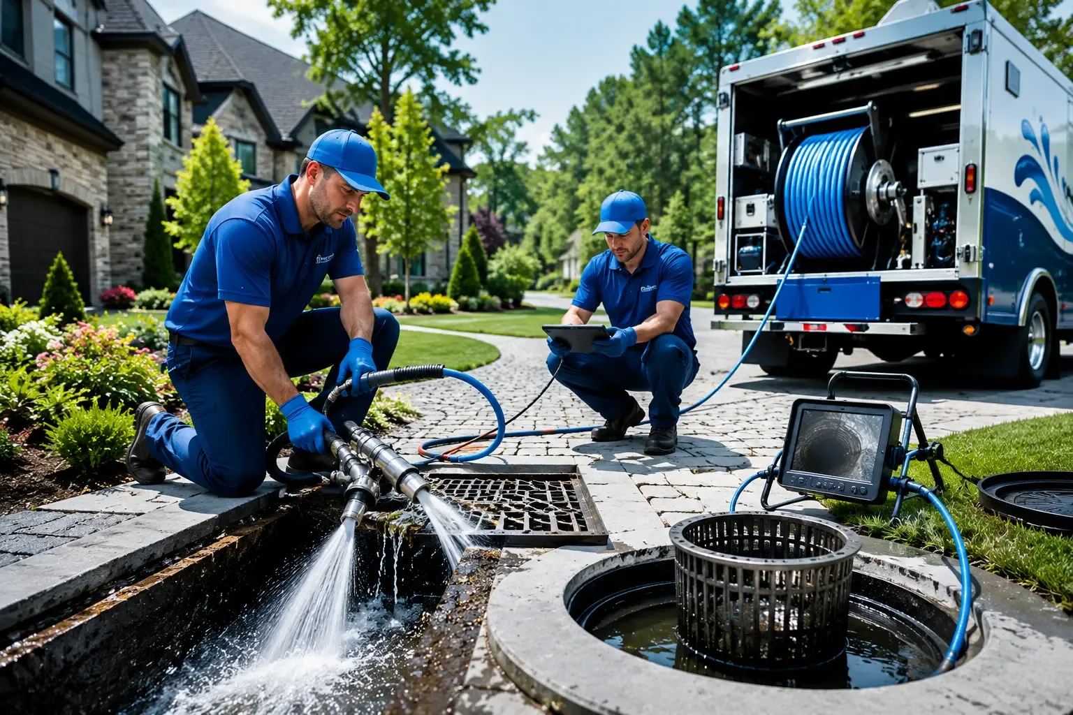 Local outdoor drain cleaning professionals in Rockford, IA