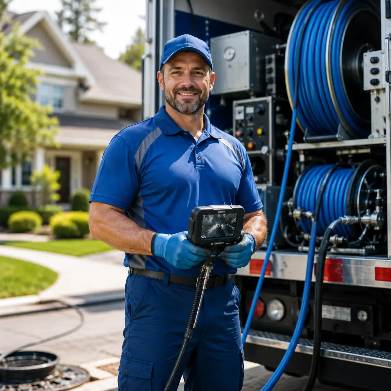 Local outdoor drain cleaning specialists in Rockford, IA